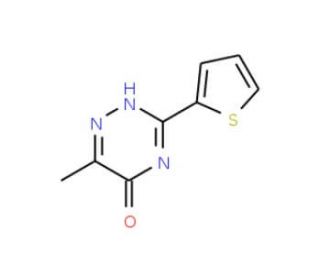 6-Methyl-3-(2-thienyl)-1,2,4-triazin-5-ol - chemical structure image