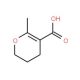 6-Methyl-3,4-dihydro-2H-pyran-5-carboxylic acid (CAS 5399-21-3) - chemical structure image