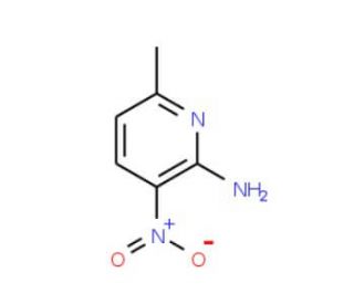6-Methyl-3-nitro-pyridin-2-ylamine (CAS 21901-29-1) - chemical structure image