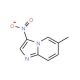 6-Methyl-3-nitroimidazo[1,2-a]pyridine (CAS 67625-28-9) - chemical structure image