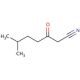 6-methyl-3-oxoheptanenitrile - chemical structure image