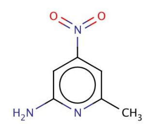 6-methyl-4-nitropyridin-2-amine - chemical structure image