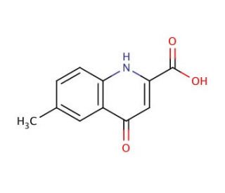 6-methyl-4-oxo-1,4-dihydroquinoline-2-carboxylic acid - chemical structure image