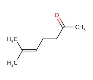 6-Methyl-5-hepten-2-one (CAS 110-93-0) - chemical structure image