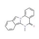 6-Methyl-6H-isoindolo[2,1-a]quinazolin-5-one (CAS 26963-26-8) - chemical structure image
