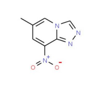 6-Methyl-8-nitro-[1,2,4]triazolo[4,3-a]pyridine (CAS 929000-70-4) - chemical structure image