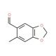 6-Methyl-benzo[1,3]dioxole-5-carbaldehyde (CAS 58343-54-7) - chemical structure image