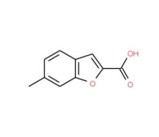 6-Methyl-benzofuran-2-carboxylic acid (CAS 50779-65-2) - chemical structure image