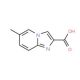 6-Methyl-imidazo[1,2-a]pyridine-2-carboxylic acid (CAS 80353-93-1) - chemical structure image