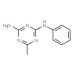 6-methyl-N-phenyl-1,3,5-triazine-2,4-diamine (CAS 7426-35-9) - chemical structure image