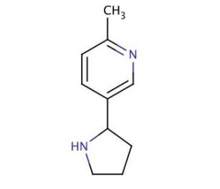 6-Methyl Nornicotine (CAS 90872-72-3) - chemical structure image