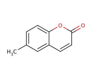6-Methylcoumarin (CAS 92-48-8) - chemical structure image
