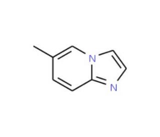6-Methylimidazo[1,2-a]pyridine (CAS 874-38-4) - chemical structure image