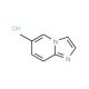 6-Methylimidazo[1,2-a]pyridine, HCl (CAS 10518-61-3) - chemical structure image