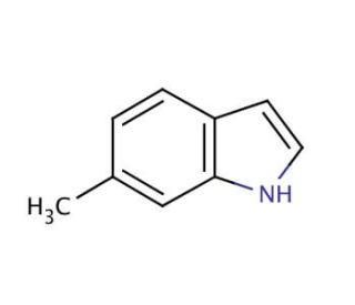 6-Methylindole (CAS 3420-02-8) - chemical structure image