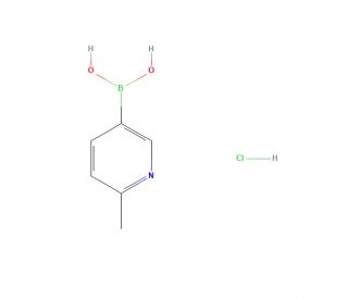 6-Methylpyridine-3-boronic acid hydrochloride (CAS 2096333-73-0) - chemical structure image