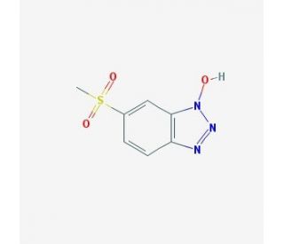 6-(methylsulfonyl)-1H-1,2,3-benzotriazol-1-ol - chemical structure image