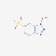 6-(methylsulfonyl)-1H-1,2,3-benzotriazol-1-ol - chemical structure image