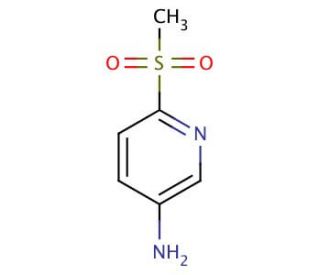 6-(methylsulfonyl)pyridin-3-amine (CAS 187143-22-2) - chemical structure image