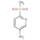 6-(methylsulfonyl)pyridin-3-amine (CAS 187143-22-2) - chemical structure image