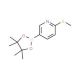 6-(Methylthio)pyridine-3-boronic acid pinacol ester (CAS 849934-89-0) - chemical structure image