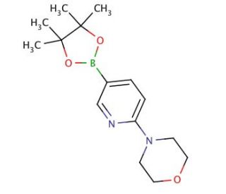 6-(Morpholin-4-yl)pyridine-3-boronic acid pinacol ester (CAS 485799-04-0) - chemical structure image