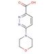 6-Morpholin-4-ylpyridazine-3-carboxylic acid - chemical structure image