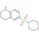 6-(morpholin-4-ylsulfonyl)-1,2,3,4-tetrahydroquinoline - chemical structure image