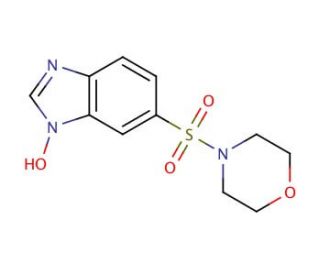 6-(morpholin-4-ylsulfonyl)-1H-benzimidazol-1-ol - chemical structure image