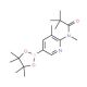 6-(N,2,2,2-Tetramethylacetamido)-5-methylpyridine-3-boronic acid pinacol ester (CAS 1073354-77-4) - chemical structure image