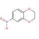 6-Nitro-2,3-dihydro-benzo[1,4]dioxine (CAS 16498-20-7) - chemical structure image