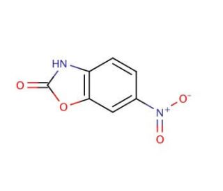 6-Nitrobenzoxazole-2(3H)-one (CAS 4694-91-1) - chemical structure image