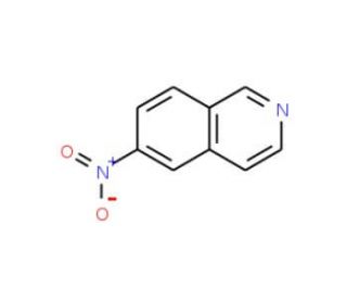 6-Nitroisoquinoline (CAS 70538-57-7) - chemical structure image