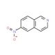 6-Nitroisoquinoline (CAS 70538-57-7) - chemical structure image