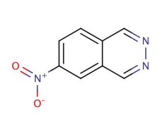 6-Nitroquinoxaline (CAS 6639-87-8) - chemical structure image