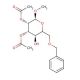 6-O-Benzyl-2,3-di-O-acetyl-methyl-α-D-glucopyranoside (CAS 162284-50-6) - chemical structure image