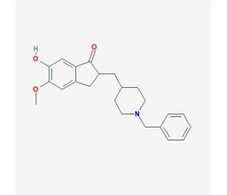 6-O-Desmethyl Donepezil (CAS 120013-56-1) - chemical structure image