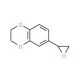 6-(oxiran-2-yl)-2,3-dihydro-1,4-benzodioxine - chemical structure image