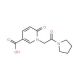 6-Oxo-1-(2-oxo-2-pyrrolidin-1-yl-ethyl)-1,6-dihydro-pyridine-3-carboxylic acid - chemical structure image