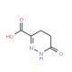 6-Oxo-1,4,5,6-tetrahydropyridazine-3-carboxylic acid (CAS 27372-38-9) - chemical structure image