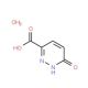 6-Oxo-1,6-dihydropyridazine-3-carboxylic acid monohydrate (CAS 306934-80-5) - chemical structure image