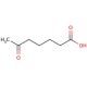 6-Oxoheptanoic acid (CAS 3128-07-2) - chemical structure image