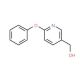 (6-Phenoxypyridin-3-yl)methanol (CAS 101990-68-5) - chemical structure image