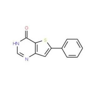 6-Phenyl-3,4-dihydrothieno[3,2-d]pyrimidin-4-one - chemical structure image