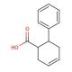 6-phenyl-cyclohex-3-enecarboxylic acid (CAS 66879-03-6) - chemical structure image