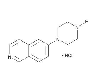 6-piperazin-1-yl-isoquinoline hydrochloride (CAS 936643-77-5) - chemical structure image