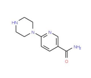 6-piperazin-1-ylnicotinamide - chemical structure image