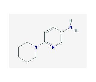 6-piperidin-1-ylpyridin-3-amine (CAS 55403-29-7) - chemical structure image