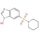6-(piperidin-1-ylsulfonyl)-1H-benzimidazol-1-ol - chemical structure image