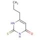 6-Propyl-2-thiouracil (CAS 51-52-5) - chemical structure image